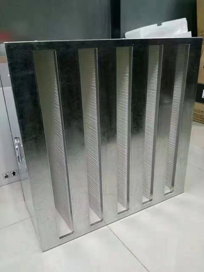 V型高效空氣過濾器又稱W型高效過濾器，箱式高效過濾器，W型V型組合式高效過濾器